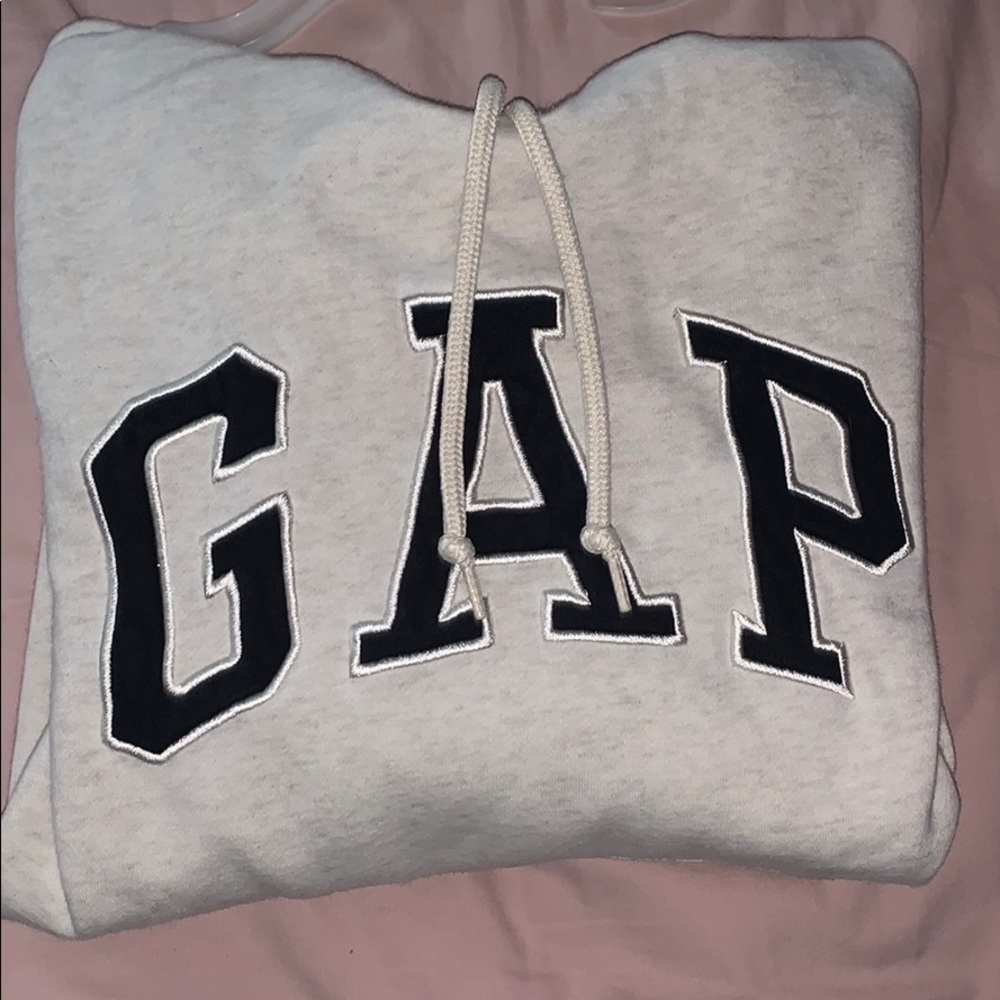 off white gap hoodie
